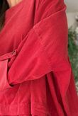 Bateau Needlecord Lazy Layer Top Morello